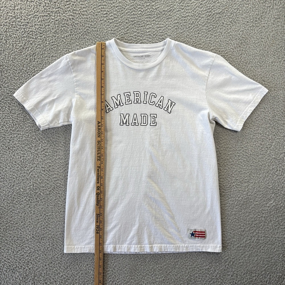American Giant T-Shirt Mens Large American Made Graphic USA Collection - Picture 5 of 10